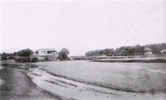 西大桥东端的三官庙（载澜，1909年）